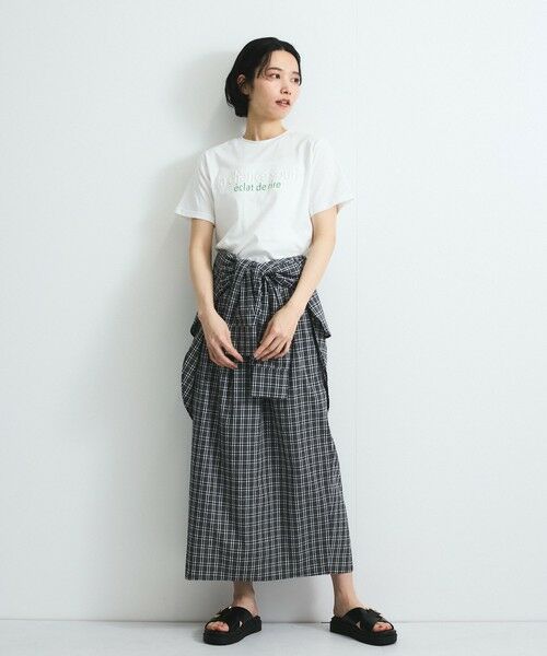 VICKY / ビッキー カットソー | エンボスプリントTシャツ≪手洗い可能≫ | 詳細3