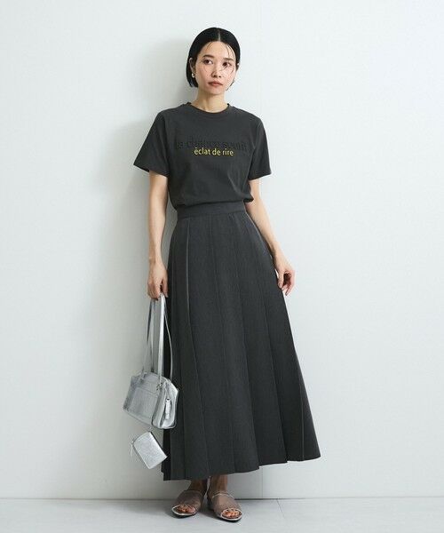 VICKY / ビッキー カットソー | エンボスプリントTシャツ≪手洗い可能≫ | 詳細12