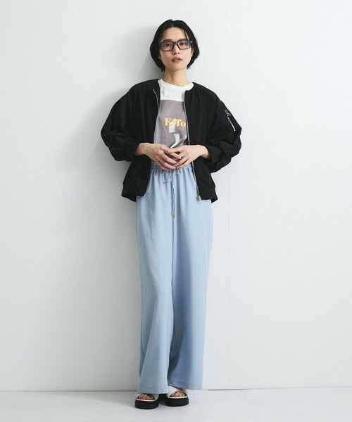 VICKY / ビッキー カットソー | 配色フォトプリントTシャツ≪手洗い可能≫ | 詳細5