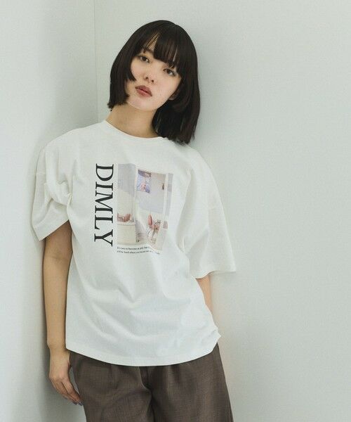 VICKY / ビッキー カットソー | 配色フォトプリントTシャツ≪手洗い可能≫ | 詳細15