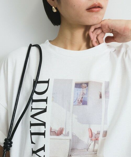 VICKY / ビッキー カットソー | 配色フォトプリントTシャツ≪手洗い可能≫ | 詳細11