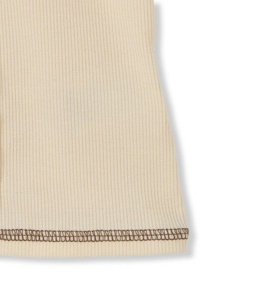 VICKY / ビッキー カットソー | カットリブハイショクステッチTシャツ≪手洗い可能≫ | 詳細9