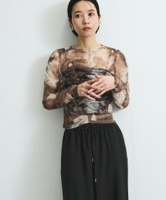 VICKY / ビッキー カットソー | ニュアンスシアーシャーリングプルオーバー≪手洗い可能≫