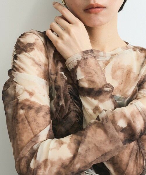 VICKY / ビッキー カットソー | ニュアンスシアーシャーリングプルオーバー≪手洗い可能≫ | 詳細6