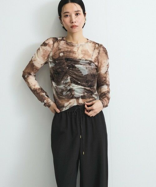 VICKY / ビッキー カットソー | ニュアンスシアーシャーリングプルオーバー≪手洗い可能≫ | 詳細7