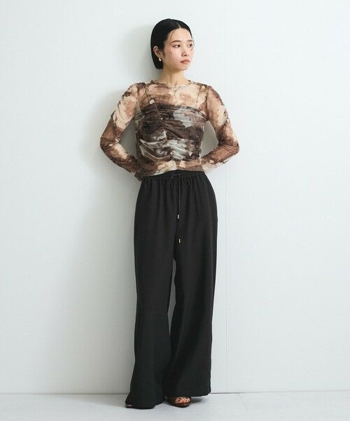 VICKY / ビッキー カットソー | ニュアンスシアーシャーリングプルオーバー≪手洗い可能≫ | 詳細8