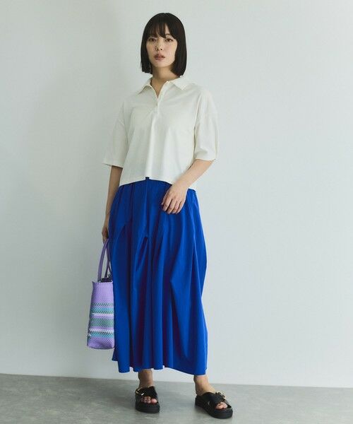 VICKY / ビッキー カットソー | 【汗染み防止】ポロトップス≪セットアップ対応/洗濯機で洗える≫ | 詳細10