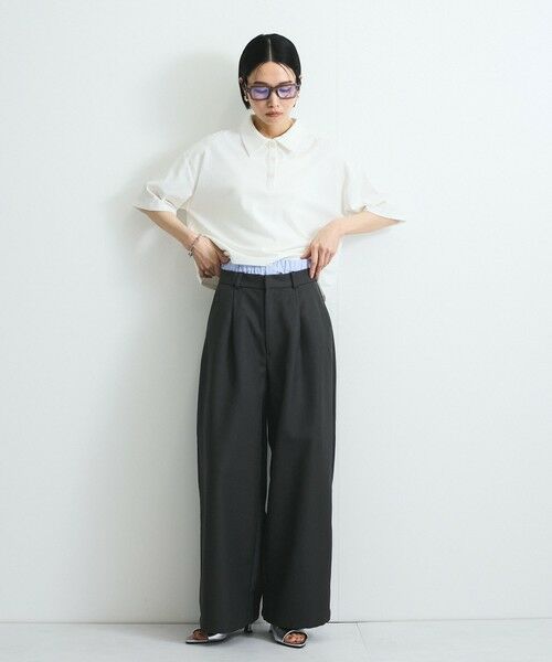 VICKY / ビッキー カットソー | 【汗染み防止】ポロトップス≪セットアップ対応/洗濯機で洗える≫ | 詳細11