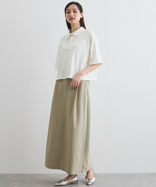 VICKY / ビッキー カットソー | 【汗染み防止】ポロトップス≪セットアップ対応/洗濯機で洗える≫ | 詳細4