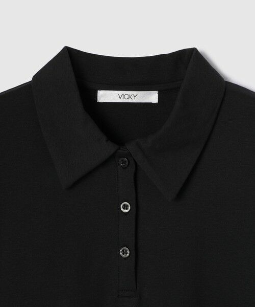 VICKY / ビッキー カットソー | 【汗染み防止】ポロトップス≪セットアップ対応/洗濯機で洗える≫ | 詳細16