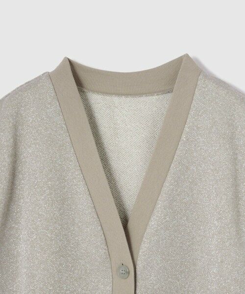 VICKY / ビッキー ダウンジャケット・ベスト | ラメ裏毛マエアキベスト≪手洗い可能≫ | 詳細21