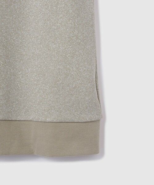 VICKY / ビッキー ダウンジャケット・ベスト | ラメ裏毛マエアキベスト≪手洗い可能≫ | 詳細23