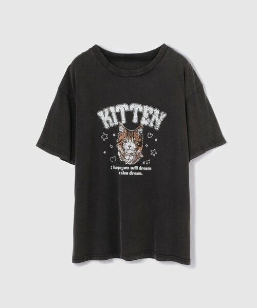 VICKY / ビッキー カットソー | ヴィンテージ加工プリントTシャツ≪洗濯機で洗える≫ | 詳細8