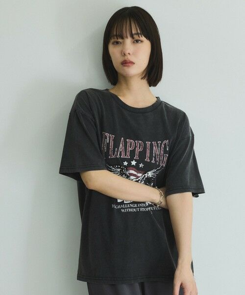VICKY / ビッキー カットソー | ヴィンテージ加工プリントTシャツ≪洗濯機で洗える≫ | 詳細9