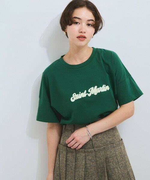 VICKY / ビッキー カットソー | さがら刺繍ロゴTシャツ≪洗濯機で洗える≫ | 詳細12