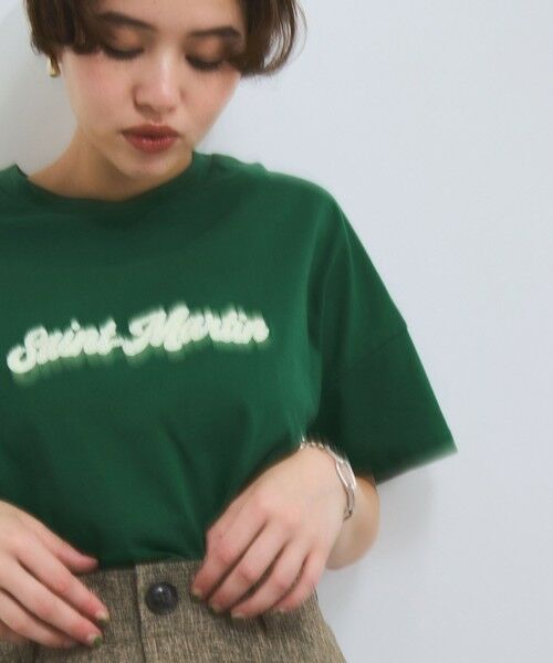 VICKY / ビッキー カットソー | さがら刺繍ロゴTシャツ≪洗濯機で洗える≫ | 詳細14