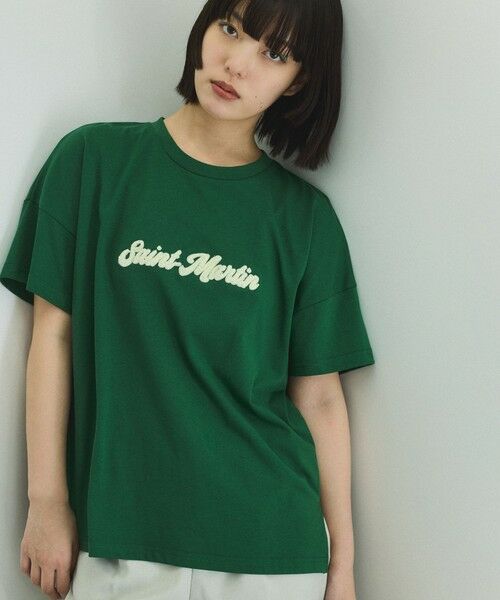 VICKY / ビッキー カットソー | さがら刺繍ロゴTシャツ≪洗濯機で洗える≫ | 詳細16