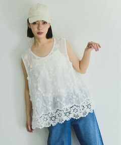 VICKY / ビッキー カットソー | カットレーストップス≪手洗い可能≫