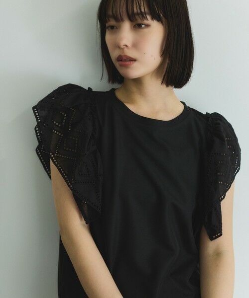 VICKY / ビッキー カットソー | 【消臭機能】レース切り替えカットトップス≪手洗い可能≫ | 詳細7