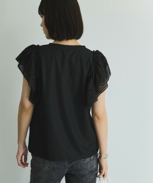 VICKY / ビッキー カットソー | 【消臭機能】レース切り替えカットトップス≪手洗い可能≫ | 詳細9