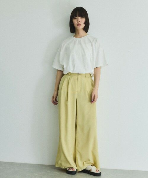 VICKY / ビッキー カットソー | バックプリントオーバーサイズTシャツ≪手洗い可能≫ | 詳細4