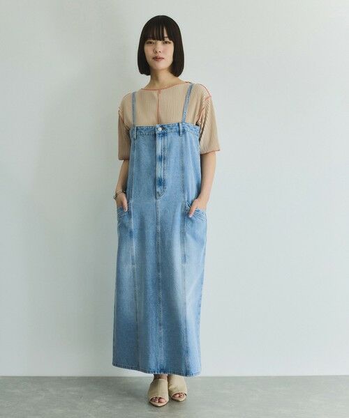 VICKY / ビッキー カットソー | メロー配色プリーツカットトップス≪手洗い可能≫ | 詳細3