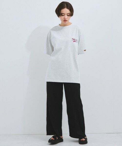 VICKY / ビッキー カットソー | 【Red Dogs】メニュープリントTシャツ≪洗濯機で洗える≫ | 詳細4