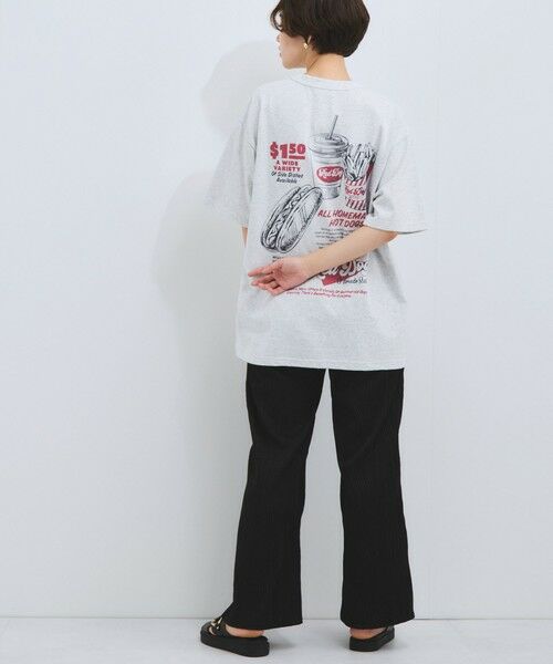 VICKY / ビッキー カットソー | 【Red Dogs】メニュープリントTシャツ≪洗濯機で洗える≫ | 詳細6