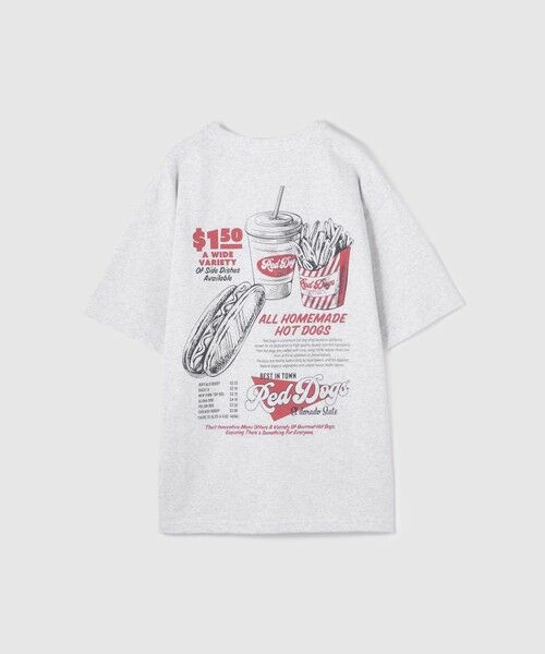VICKY / ビッキー カットソー | 【Red Dogs】メニュープリントTシャツ≪洗濯機で洗える≫ | 詳細8