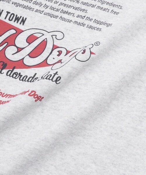 VICKY / ビッキー カットソー | 【Red Dogs】メニュープリントTシャツ≪洗濯機で洗える≫ | 詳細13