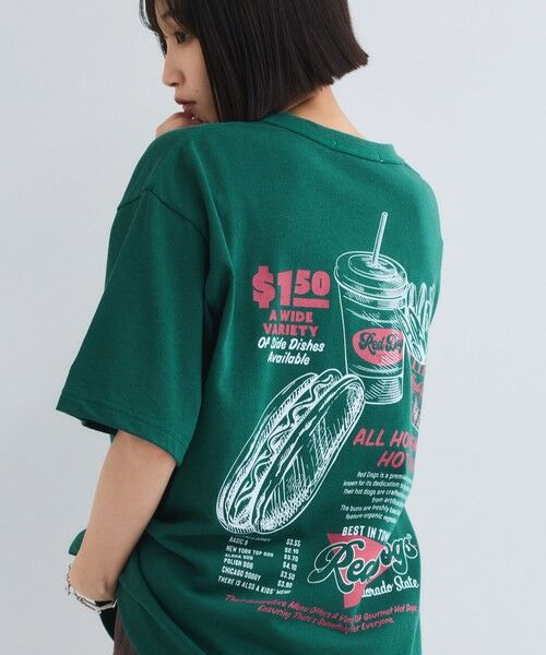 VICKY / ビッキー カットソー | 【Red Dogs】メニュープリントTシャツ≪洗濯機で洗える≫ | 詳細15