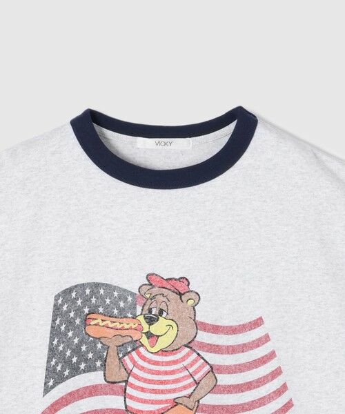 VICKY / ビッキー カットソー | 【Red Dogs】リンガーTシャツ≪洗濯機で洗える≫ | 詳細12