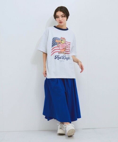 VICKY / ビッキー カットソー | 【Red Dogs】リンガーTシャツ≪洗濯機で洗える≫ | 詳細7