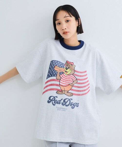 VICKY / ビッキー カットソー | 【Red Dogs】リンガーTシャツ≪洗濯機で洗える≫ | 詳細8