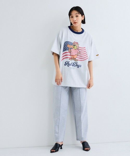 VICKY / ビッキー カットソー | 【Red Dogs】リンガーTシャツ≪洗濯機で洗える≫ | 詳細9