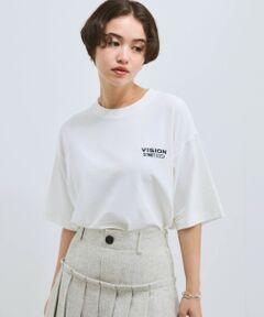 VICKY / ビッキー カットソー | 【VISION STREET WARE】HY-TECHロゴプリントTシャツ≪洗濯機で洗える≫