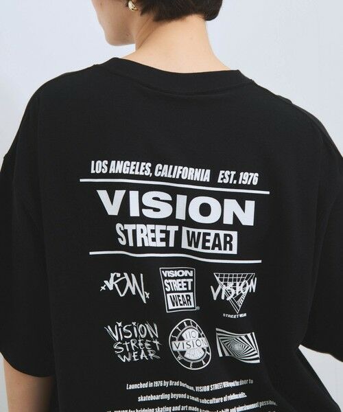 VICKY / ビッキー カットソー | 【VISION STREET WARE】HY-TECHロゴプリントTシャツ≪洗濯機で洗える≫ | 詳細7