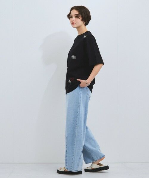 VICKY / ビッキー カットソー | 落書き刺繍Tシャツ≪洗濯機で洗える≫ | 詳細14