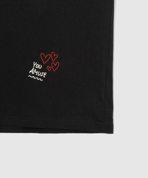 VICKY / ビッキー カットソー | 落書き刺繍Tシャツ≪洗濯機で洗える≫ | 詳細20