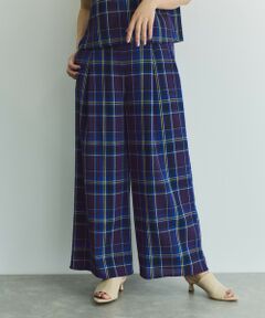 VICKY / ビッキー その他パンツ | カラミチェックパンツ≪手洗い可能≫