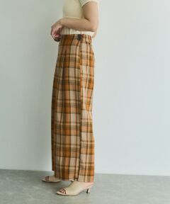 VICKY / ビッキー その他パンツ | カラミチェックパンツ≪手洗い可能≫