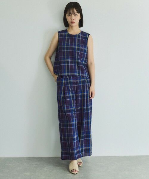 VICKY / ビッキー その他パンツ | カラミチェックパンツ≪手洗い可能≫ | 詳細10