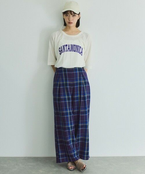 VICKY / ビッキー その他パンツ | カラミチェックパンツ≪手洗い可能≫ | 詳細11