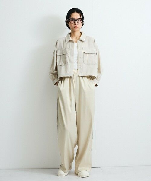 VICKY / ビッキー その他パンツ | サテンサイドラインパンツ≪手洗い可能≫ | 詳細2