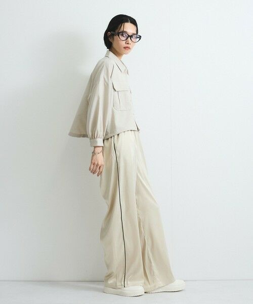 VICKY / ビッキー その他パンツ | サテンサイドラインパンツ≪手洗い可能≫ | 詳細3