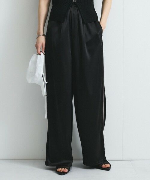 VICKY / ビッキー その他パンツ | サテンサイドラインパンツ≪手洗い可能≫ | 詳細9