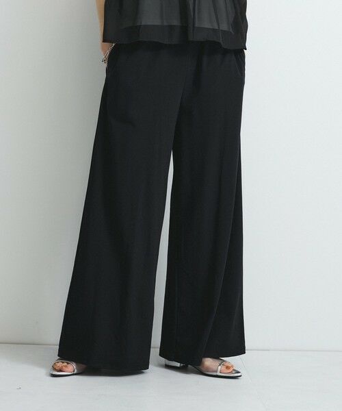 VICKY / ビッキー その他パンツ | 【汗染み防止】フロントギャザーイージーパンツ≪セットアップ対応/洗濯機で洗える≫ | 詳細4