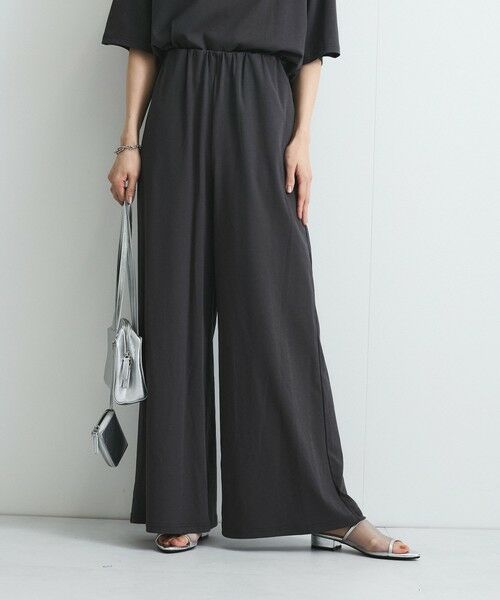 VICKY / ビッキー その他パンツ | 【汗染み防止】フロントギャザーイージーパンツ≪セットアップ対応/洗濯機で洗える≫ | 詳細13