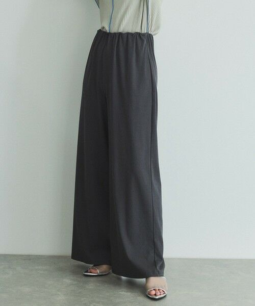 VICKY / ビッキー その他パンツ | 【汗染み防止】フロントギャザーイージーパンツ≪セットアップ対応/洗濯機で洗える≫ | 詳細20