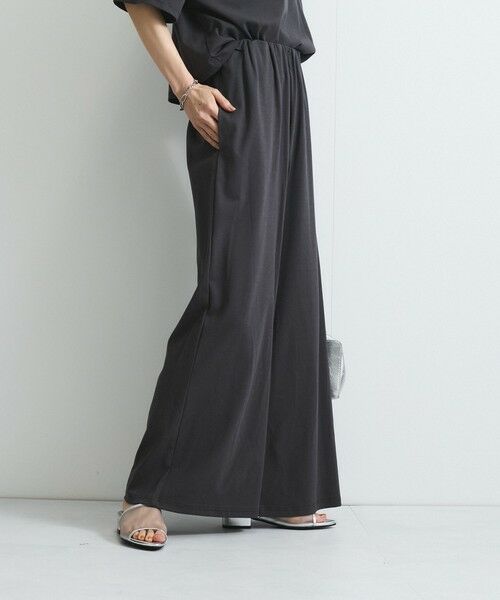 VICKY / ビッキー その他パンツ | 【汗染み防止】フロントギャザーイージーパンツ≪セットアップ対応/洗濯機で洗える≫ | 詳細14